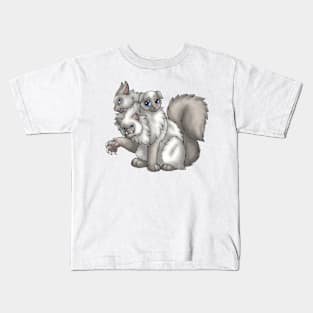 CerPURRus: Fawn Point Kids T-Shirt